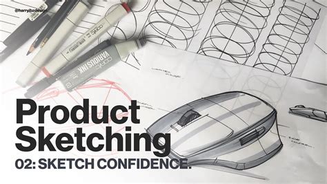 Sketching Tutorial 02 - Industrial Design Sketching Confidence. - YouTube