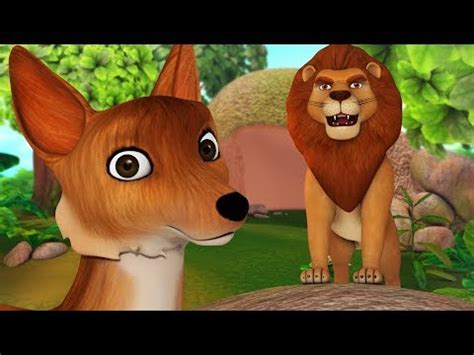 The Lion and the Fox Story | Short Stories for Kids | Infobells - YouTube