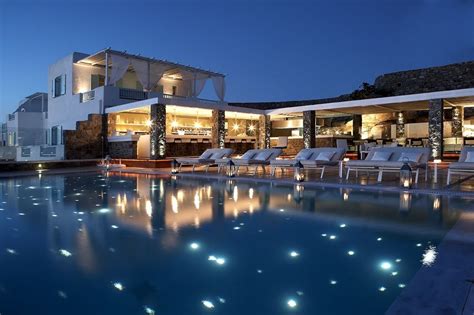 Bill & Coo Suites And Lounge Perched high above... | Mykonos hotels