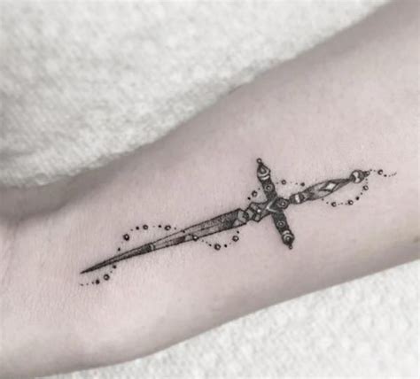 20 sword tattoo motifs and their symbolic meaning #girltattoos | Sword tattoo, Sword tattoos for ...