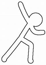 Alan Becker Stick Man 3 Colouring Page  Figure Animation sketch template