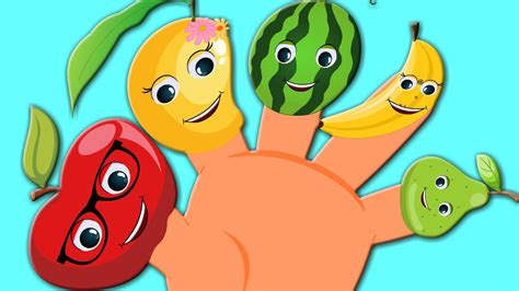 Fruits Finger Family | Nursery Rhymes For Kids And Childrens | Baby Songs - YouTube