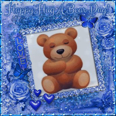 Happy Hug A Bear Day... Free Hug a Bear Day eCards, Greeting Cards | 123 Greetings