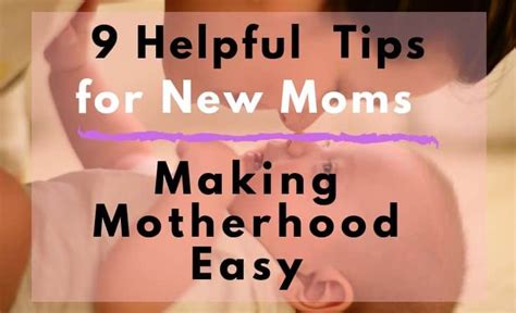 Tips for new moms- How to make motherhood easy the Sane way | Rainbow ...