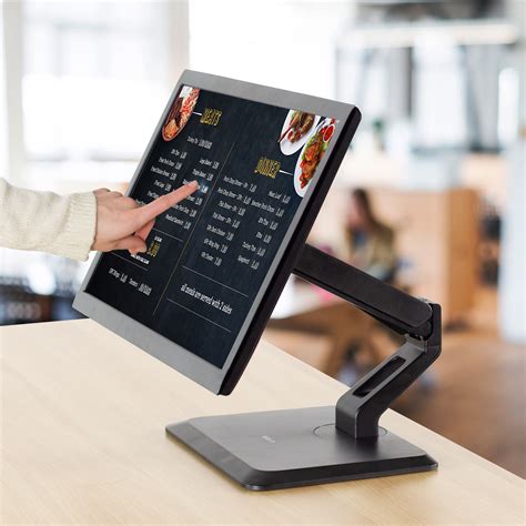 VIVO Freestanding Monitor Arm Mount for 17" to 32" Touch Screens | eBay
