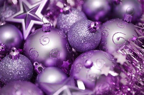 Aesthetic Christmas Purple Wallpapers - Wallpaper Cave