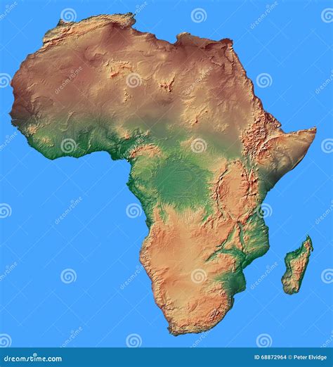 African Plains Map