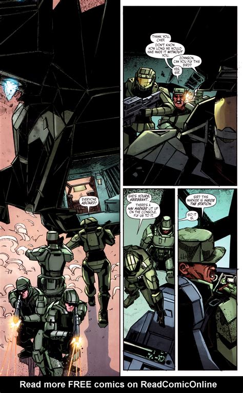 Halo Fall Of Reach Invasion Issue 4 | Read Halo Fall Of Reach Invasion Issue 4 comic online in ...