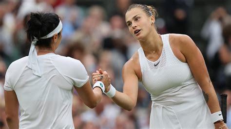 Live Coverage: Ons Jabeur vs Aryna Sabalenka at Wimbledon Ladies - July ...