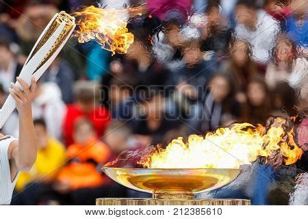 Ceremony Olympic Flame Image & Photo (Free Trial) | Bigstock