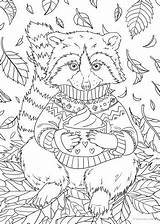 Raccoon – Favoreads Coloring Club sketch template