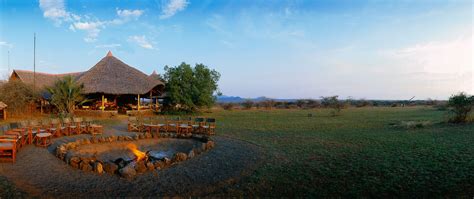 Severin Safari Camp -- Panorama view -- Tsavo West National Park, Kenya | Luxury safari lodge ...