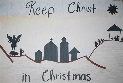 Keep Christ in Christmas Poster Contest