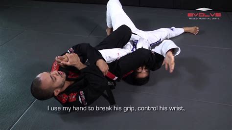 BJJ: Kimura Defense Into Armbar | Evolve University - YouTube