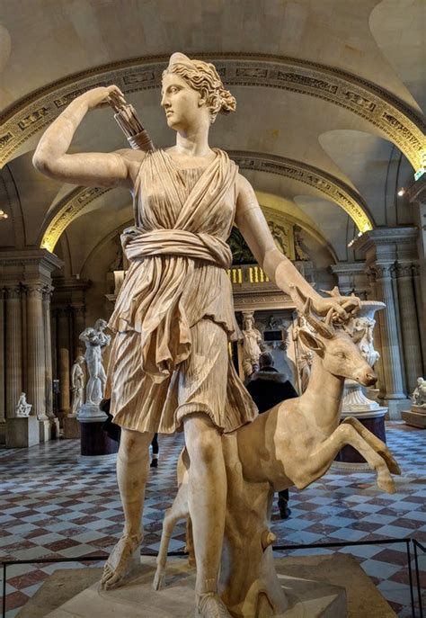 Artemis, Goddess of the Hunt | Ancient greek sculpture, Greek mythology art, Greek and roman ...