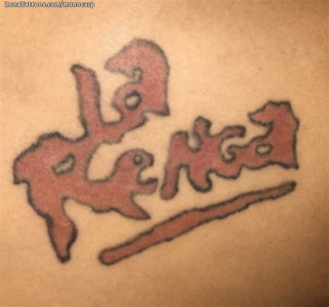 Tatuaje de La Renga, Letras, Logos