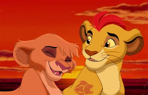 Kion and Vitani love by kazerxestelaris on DeviantArt