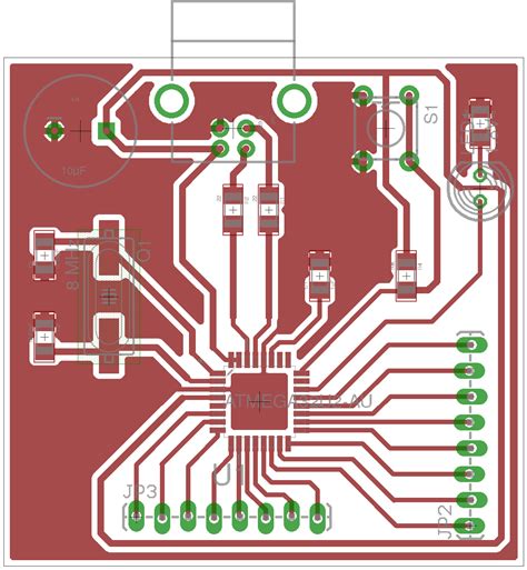 Microcontroller Tutorial 4/5: Creating a Microcontroller Circuit Board ...