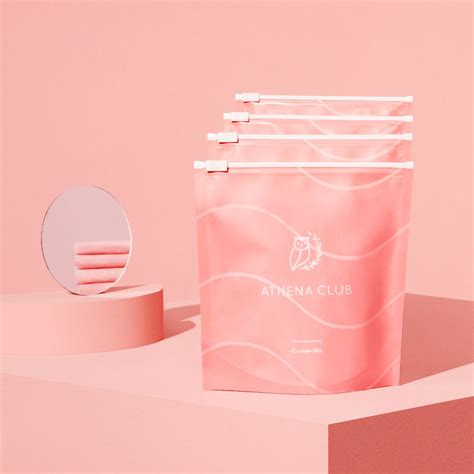 Athena Club tampons are a step above your everyday bathroom toiletries. Cosmetic Packaging ...