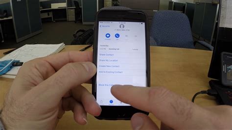 How To Block a Caller on a iPhone (iOS) - YouTube