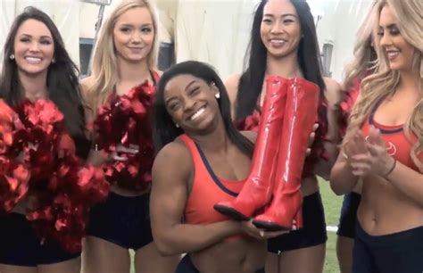 Simone Biles To Make Cheerleading Debut With Houston Texans - The Spun