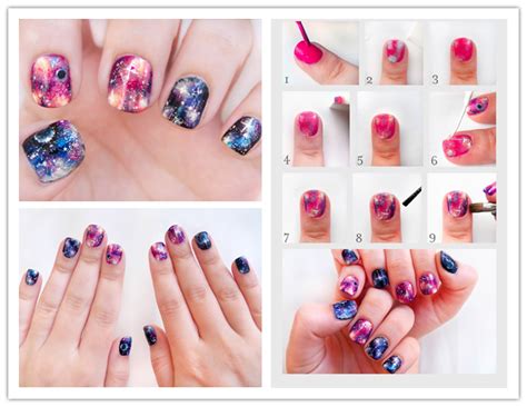 DIY Pretty Galaxy Nails Tutorial | DIY Tag