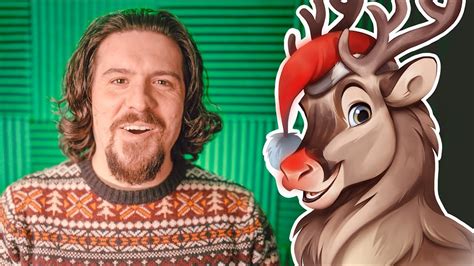 Voice actor creates voices for Rudolph The Red-Nosed Reindeer! - YouTube