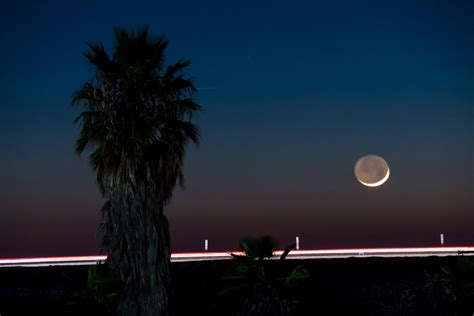 Torrey Pines moonset : SanDiego_Photography