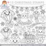 75%OFF  Christmas Stamp COMMERCIAL USE Digi Digital Image sketch template