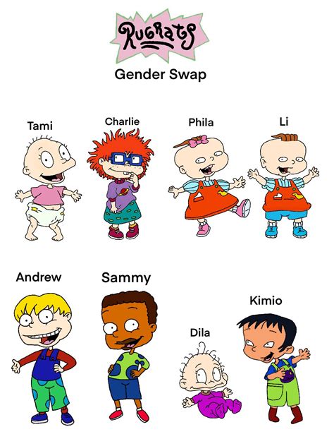 Rugrats Gender Swap : r/rugrats