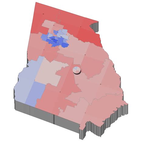 Georgia 2020 Presidential Election Results : r/MapPorn