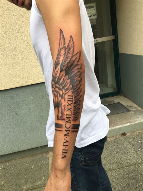 Wing Tattoos On Back, Wing Tattoo Men, Wing Tattoo Designs, Arm Tattoos ...