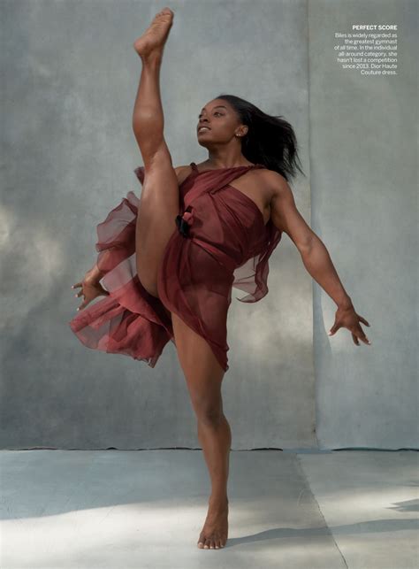 SIMONE BILES in Vogue Magazine, August 2020 – HawtCelebs