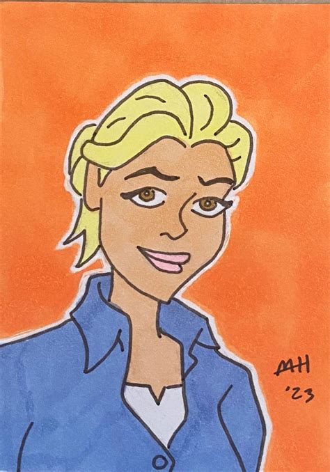 Uncharted sketch card 02 - Elena by JK-Antwon on DeviantArt