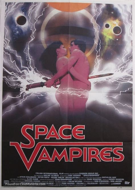 Lifeforce (1985) Italian movie poster