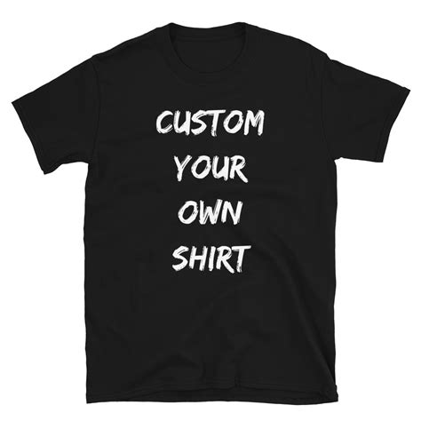 Custom And Personalized T-Shirts - Please Contact Us Before Ordering - FLUFFYSHOP