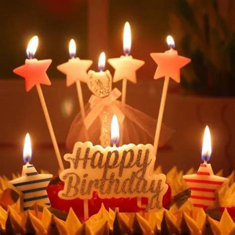 Birthday Cake Candle at Rs 50/packet | Ashiyana | Lucknow | ID: 20743558262