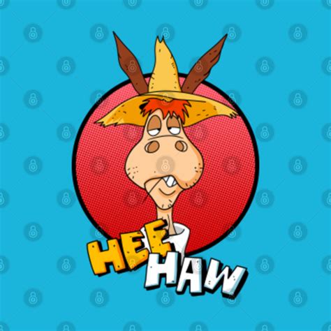 Hee Haw Donkey - Hee Haw - Pin | TeePublic