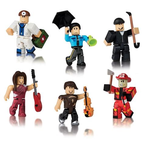 Roblox 6-Figure Multi-Pack Assortment | Roblox, Iconic characters, Popular games