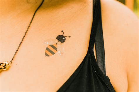 Birds & Bees Themed Temporary Tattoo Pack - Etsy