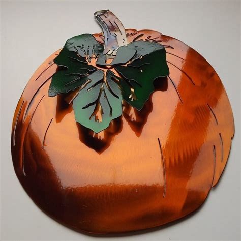 Custom Pumpkin Metal Wall Art Sculpture by Superior Iron-Artz Llc | CustomMade.com