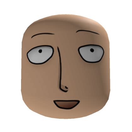 One Punch Man Anime Face | Roblox Item - Rolimon's