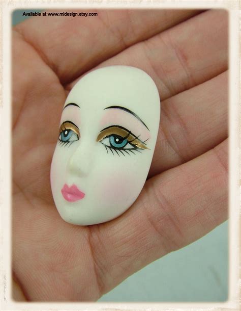 Veronica - a vintage porcelain doll face cabochon | This is … | Flickr