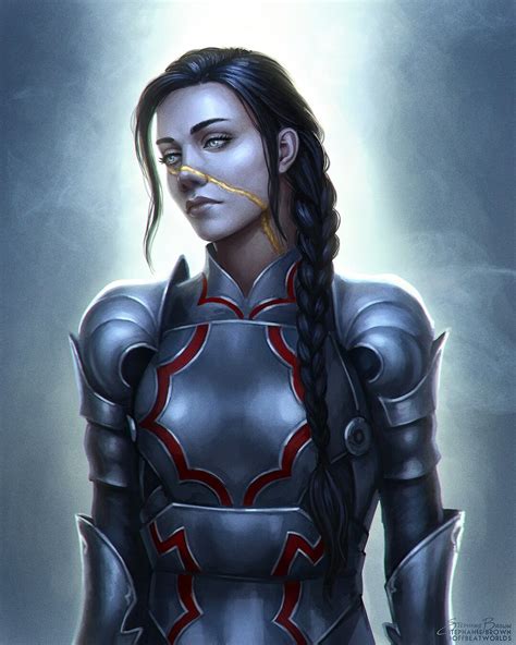 Pin by X00Shadow on Character Design | Character portraits, Female character concept, Female knight