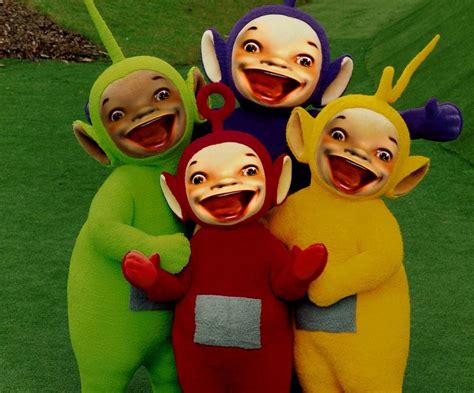 creepy teletubbies wants a hug