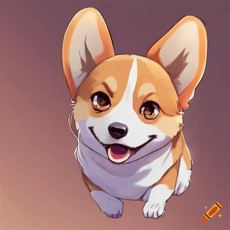 Anime corgi