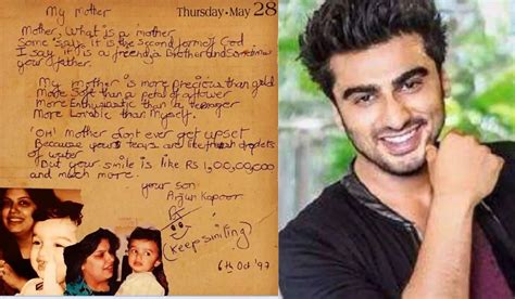 Arjun Kapoor Shares Heartwarming Letter On Late Mother’s Birth Anniversary