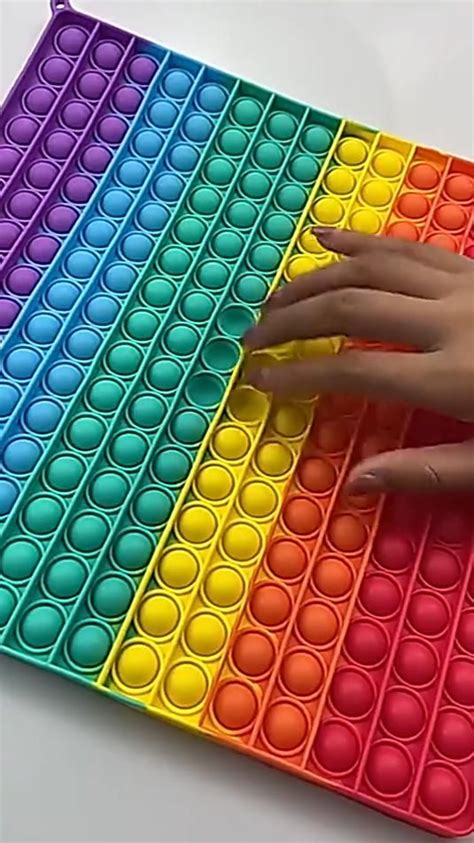 Rainbow Pop it Fidget Toy: An immersive guide by Dukora Ideas