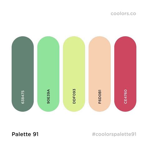 Coolors | Colors Palettes on Instagram: “What would you draw with this palette? From a great ...