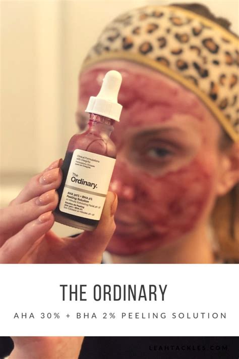 THE ORDINARY AHA 30% + BHA 2% Peeling Solution